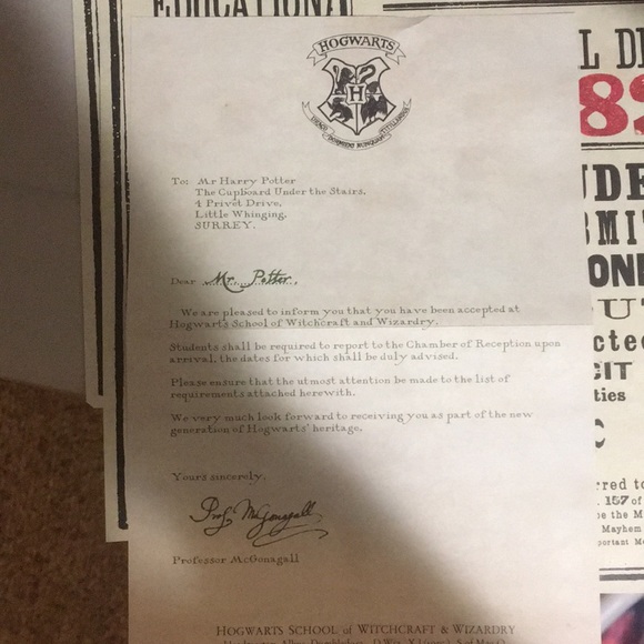 Harry Potter Book and Posters - Picture 6 of 7